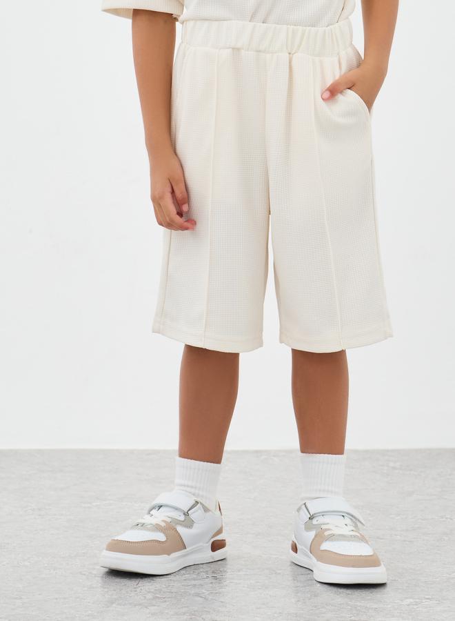 Styli Plain Polo T-Shirt and Shorts Set - Image 4