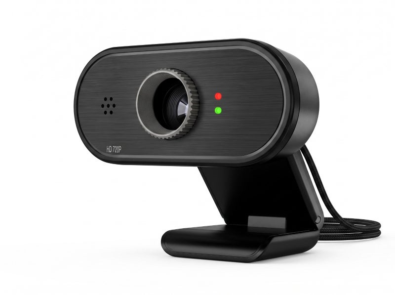 T-Dagger Eagle HD 720P Webcam with Built-in Microphone, Black, Suitable for Live Streaming, Meetings, and Distance Learning, Supports Plug & Play, Model TGW620