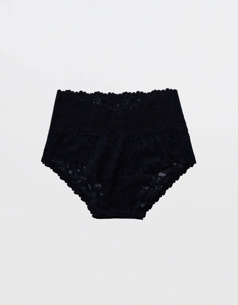 Aerie Show Off Rosey Lace Boybrief Underwear