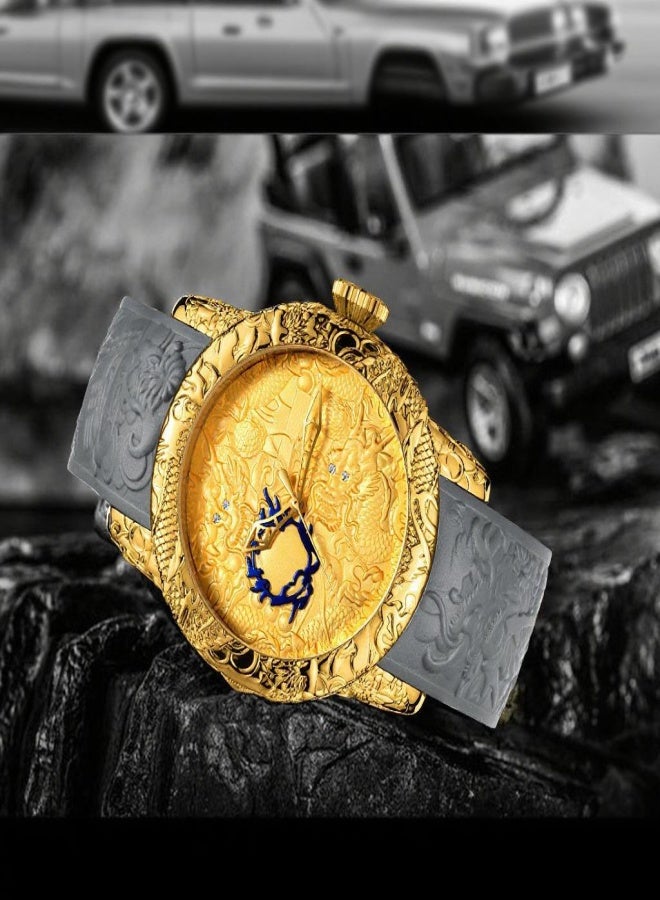 BIDEN Fashion Watch Trend Multi-functional Business Men's Watches Black - Image 4