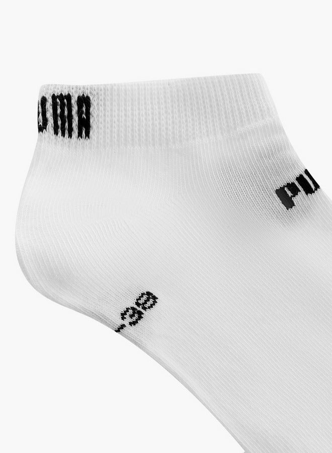 PUMA Men's Logo Print Ankle Length Socks - Set of 3 - Image 3