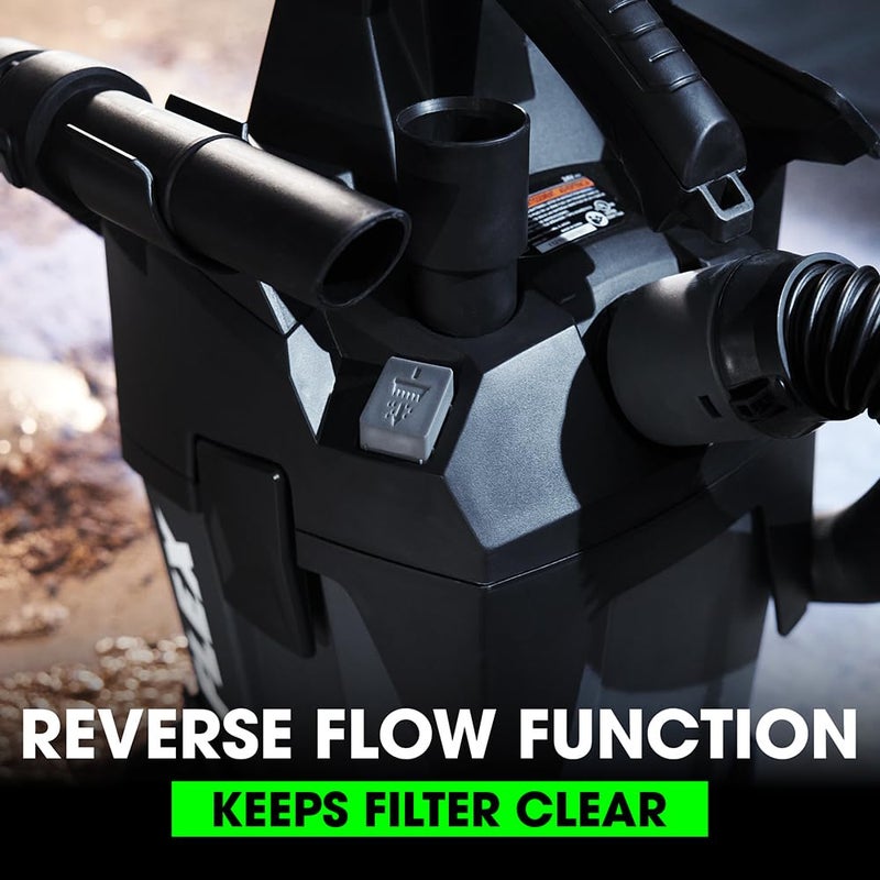 FLEX 24V Brushless 1.6 Gallon Wet/Dry Tool Only Vacuum Cleaner, Grey - Image 3