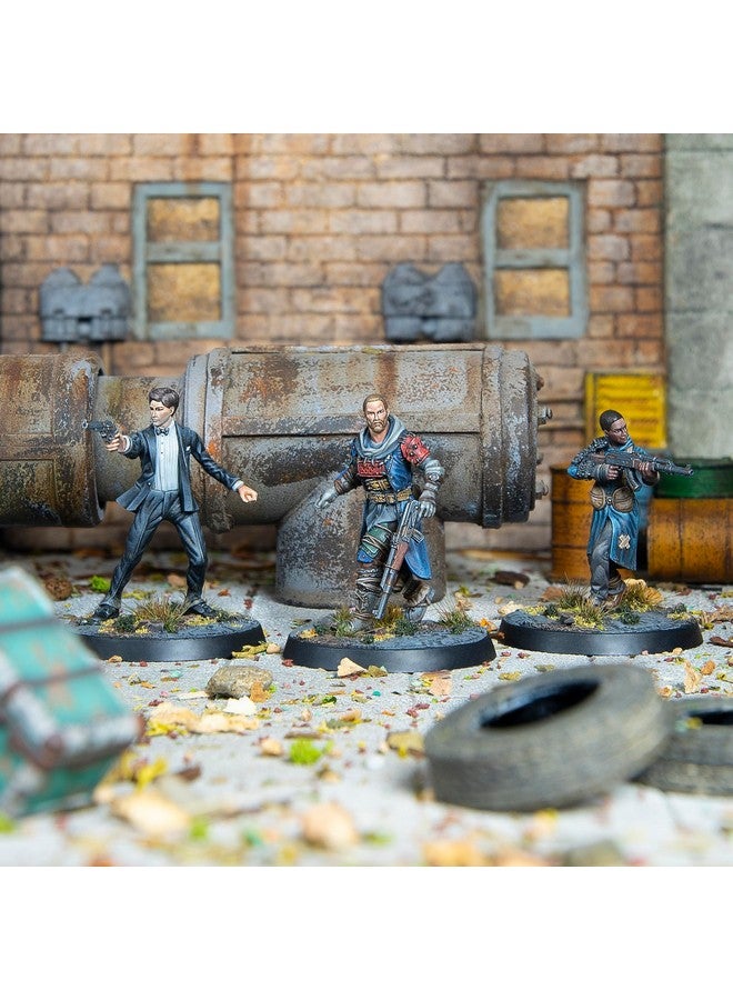 Modiphius Modipihus Entertainment: Fallout: Miniatures - Raiders: Crater Warlords -3 RPG Miniatures, Wilds of Appalachia Wave, Unpainted Resin Figures, Licensed - Image 2