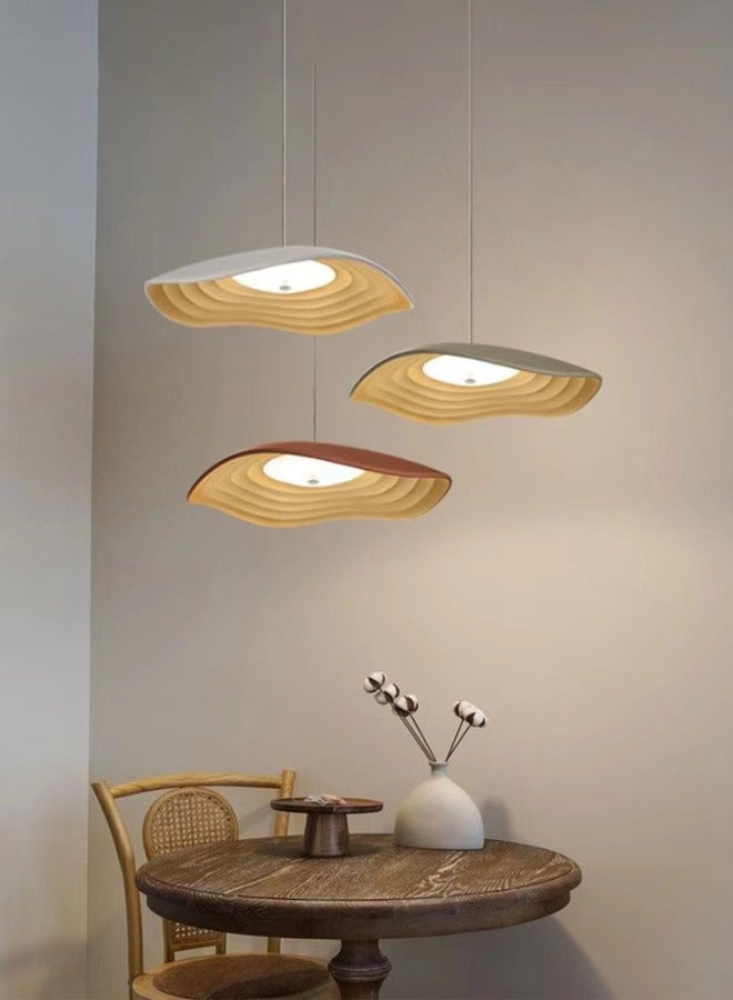 MAAC HOME MAAC Home Lavender - Round Wavy Lamp Modern Decorative Stylish Elegant Contemporary Minimalist Pendant Lamp for Bedroom, Living Room, and Office, Home Décor  - Image 3