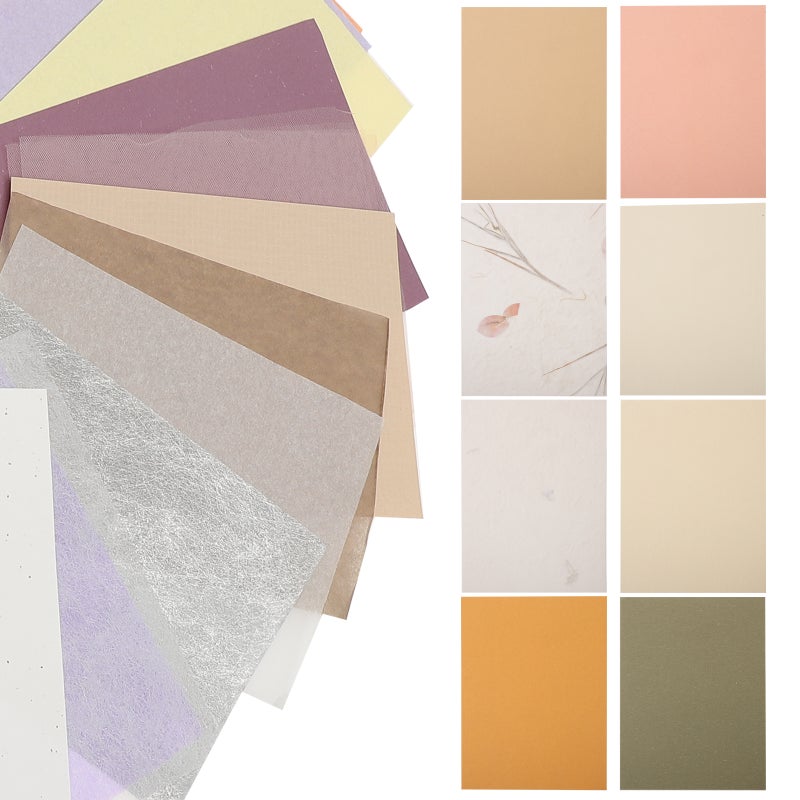 30 Sheets of Handicraft DIY Paper Scrapbook Background Paper Diary DIY Material - Image 1