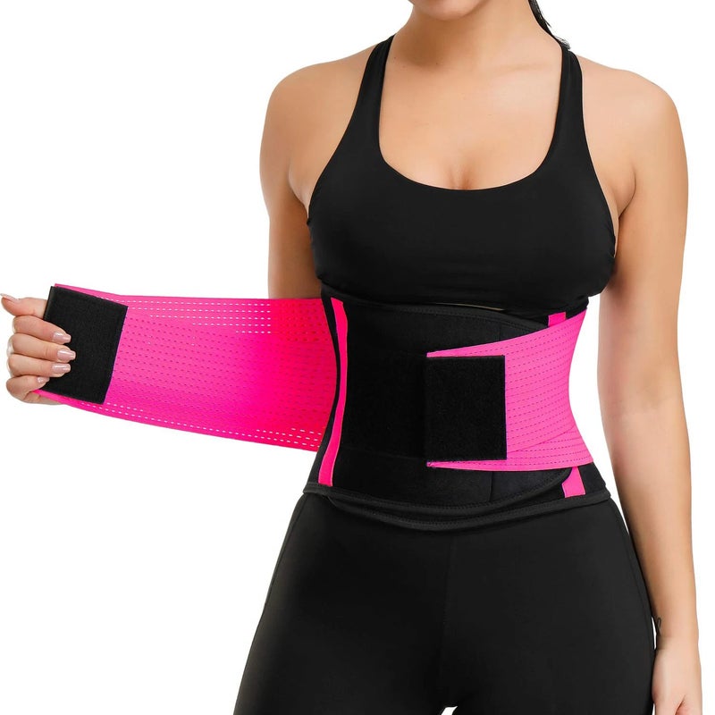 Bluejw Neoprene Slimming Waist Trimmer Belt - Belly Band Weight Loss Waist Cincher for Women & Men - Image 2