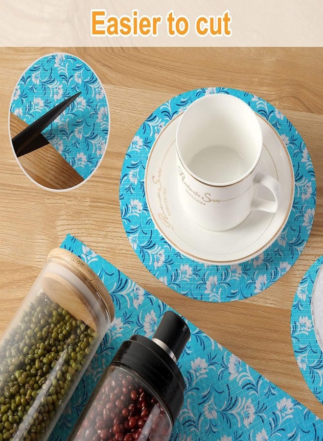 Vocal Store Anti-Slip Kitchen Cabinet Drawer Shelf Mat Liner Sheets Textured Multipurpose 5 Meter Roll, Blue - CDOJ7-P10-5M - Image 4