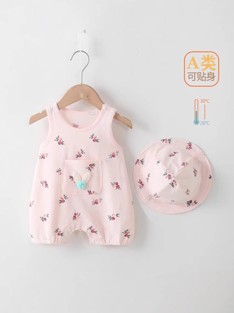 Children'S Thin Vest Clothes Baby Class A Pure Cotton Baby Sleeveless Sling Newborn Clothes - Image 3