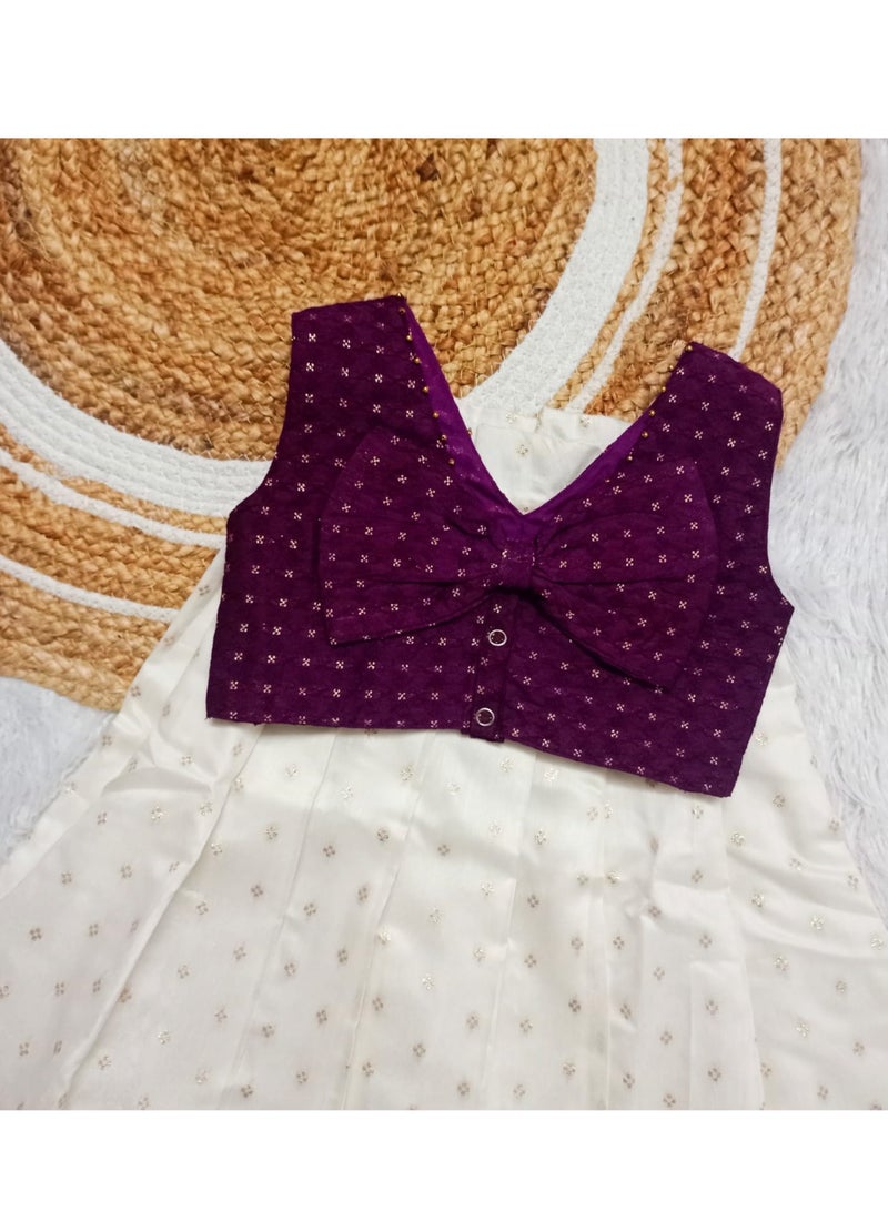 Traditional skirt and top for kids  - Image 1