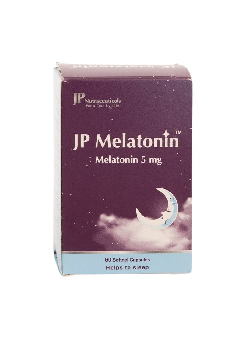 JP Neutraceuticals JP Melatonin 5 Mg 60 Capsules 
