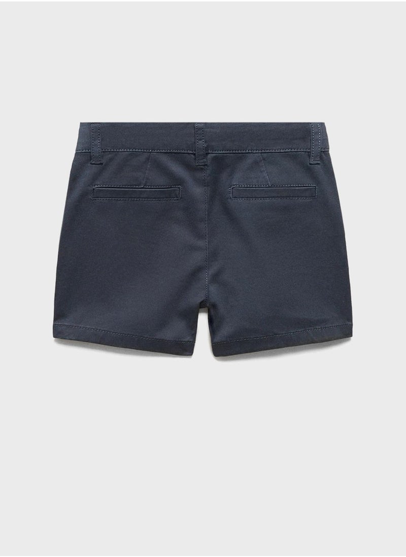 MANGO - Kids Essential Bermuda Shorts - Image 1