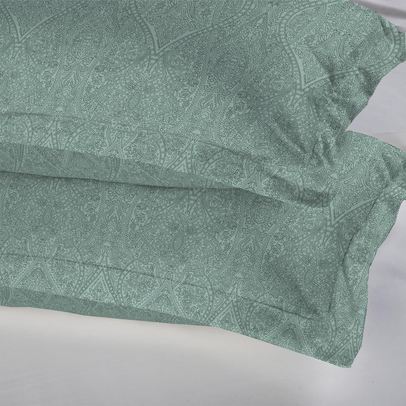 Trident Soft Comfort Pillow Covers Set of 2, 100% Cotton Pillow Covers, 210 TC, Soft and Breathable, Standard Size (46 cm x 69 cm) - Victoria - Image 2