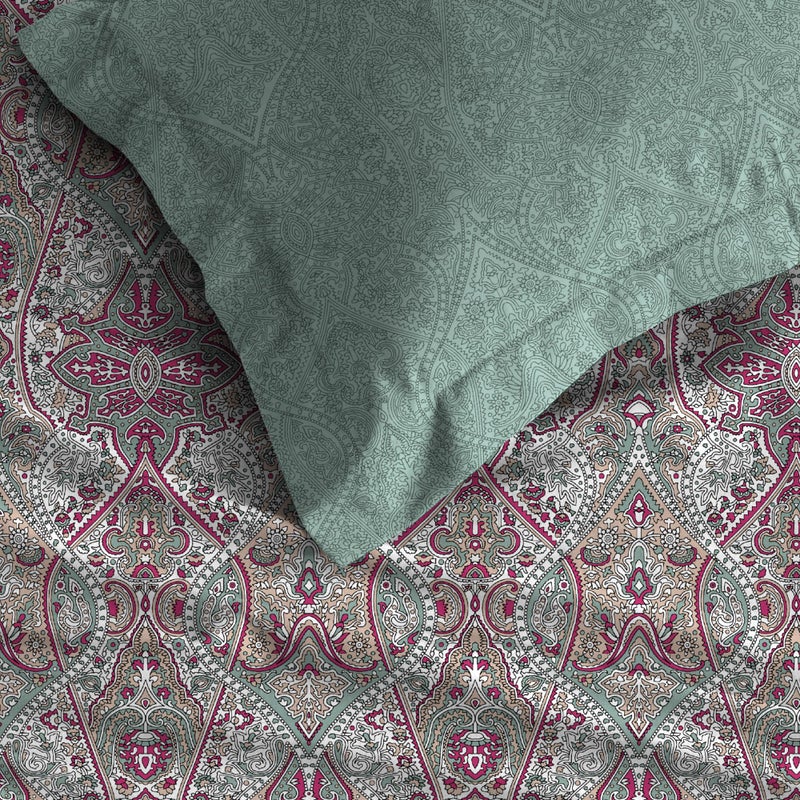 Trident Soft Comfort Pillow Covers Set of 2, 100% Cotton Pillow Covers, 210 TC, Soft and Breathable, Standard Size (46 cm x 69 cm) - Victoria - Image 4