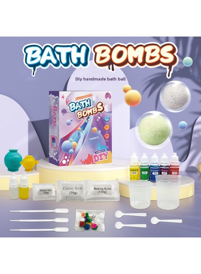 Children's Scientific Experiment Set Kindergarten Educational Toys Bath Ball Making Diy Handmade Materials Boys And Girls Toys-Specifications:709 Soap Dinosaur Set  - Image 2