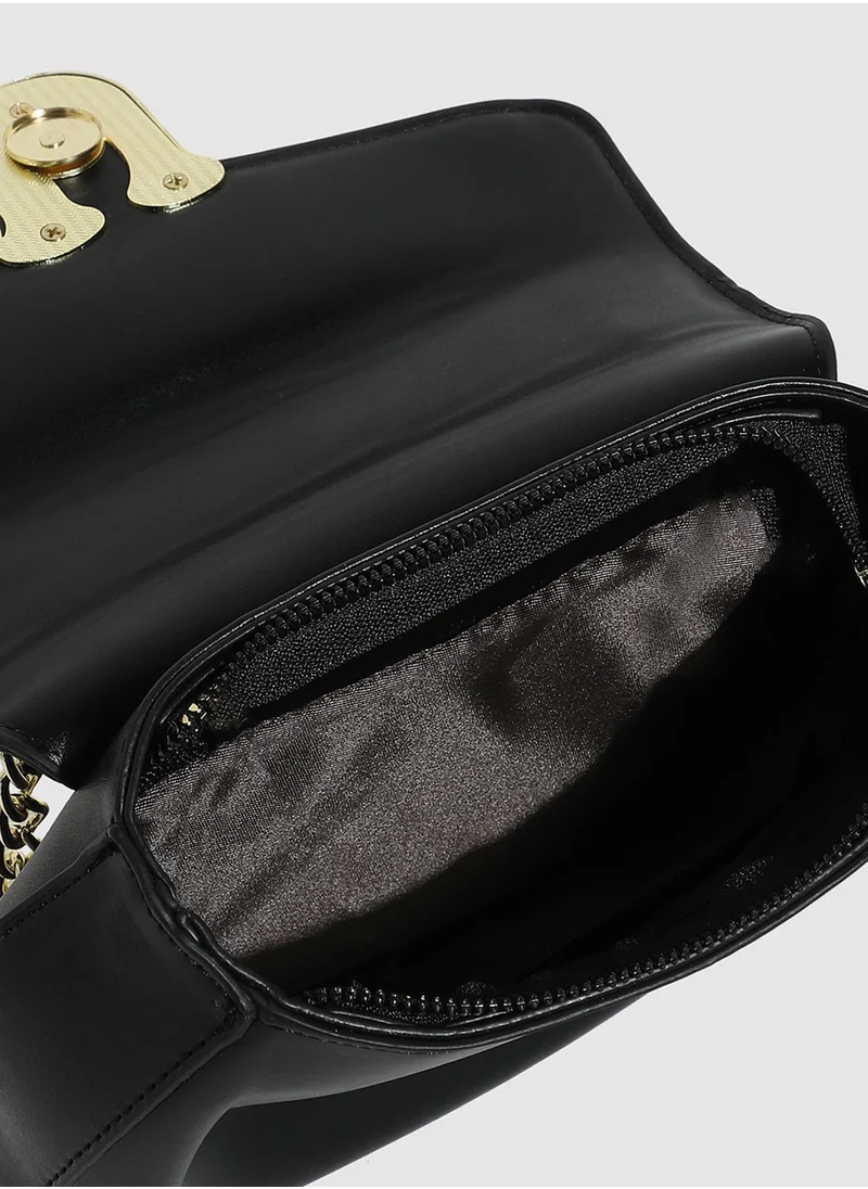 صوص هاوت Horseshoe Buckle Sling Bag - Black