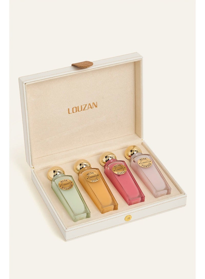 لوزان مجموعة لوزان مسك – عطور 4×100 مل | عطر عربي فاخر للجنسين - Image 2