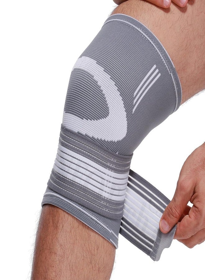 CareVego® Knee Sleeve – Knee Braces for Knee Pain, Joint Pain Relief, Swelling, Inflammation Relief, and Circulation, Knee Support for Women and Men (1) - Image 1