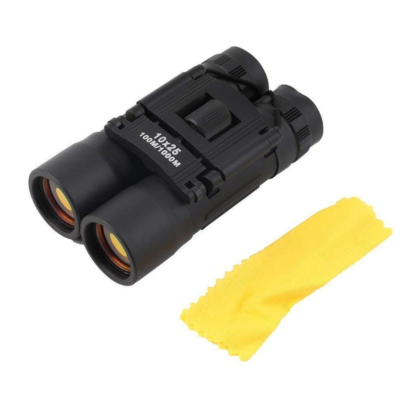 HETVIN Telescope HD Vision Binoculars 10000M High Power for Outdoor Travel Stargazing Concerts Sports Optical Vision Binocular Fixed Zoom (10X25) - Image 3