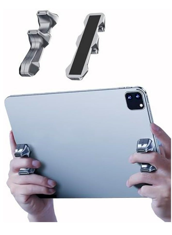 مقبض ألعاب لجهاز iPad، مقبض لوحة ألعاب من السيليكون المضاد للانزلاق، جهاز تحكم في ألعاب الكمبيوتر اللوحي لـ PUBG/Knives Out/Rules of Survival - Image 1