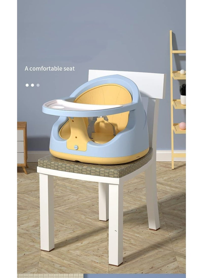 LIMOS Baby High Chair for Dinning 3 in 1 Rest Chair and Playing Toys Sky Blue  - Image 3