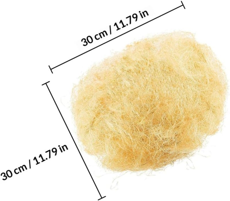 VILLCASE Natural Jute Silk Filling 3pcs, 30g Per Pack, Flexible Raffia Nest Box Filler for Wedding Decor, Party Supplies, and Wrapping Accessories - Image 2