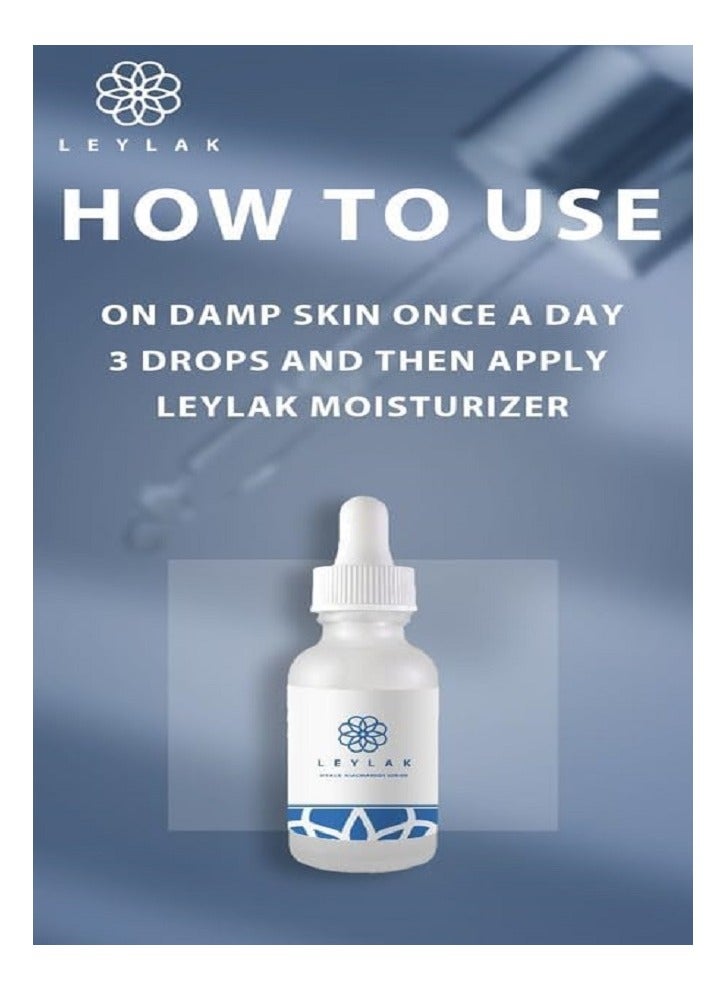 Leylak Hyalu Niacinamide Serum 30Ml - Image 3