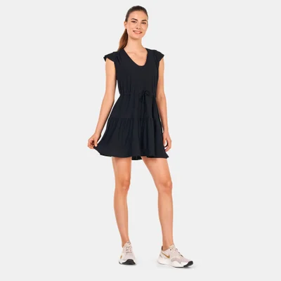 Beyond Yoga Women's Featherweight Out & About Ruffle Dress