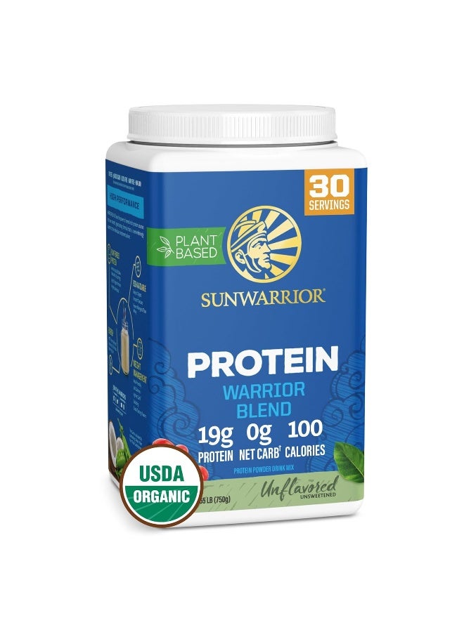 Sunwarrior Organic Plant-Based, Natural, Warrior Blend Protein - Image 1