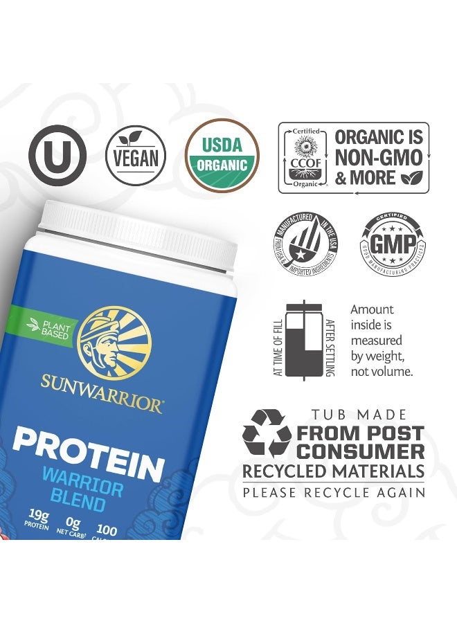 Sunwarrior Organic Plant-Based, Natural, Warrior Blend Protein - Image 3