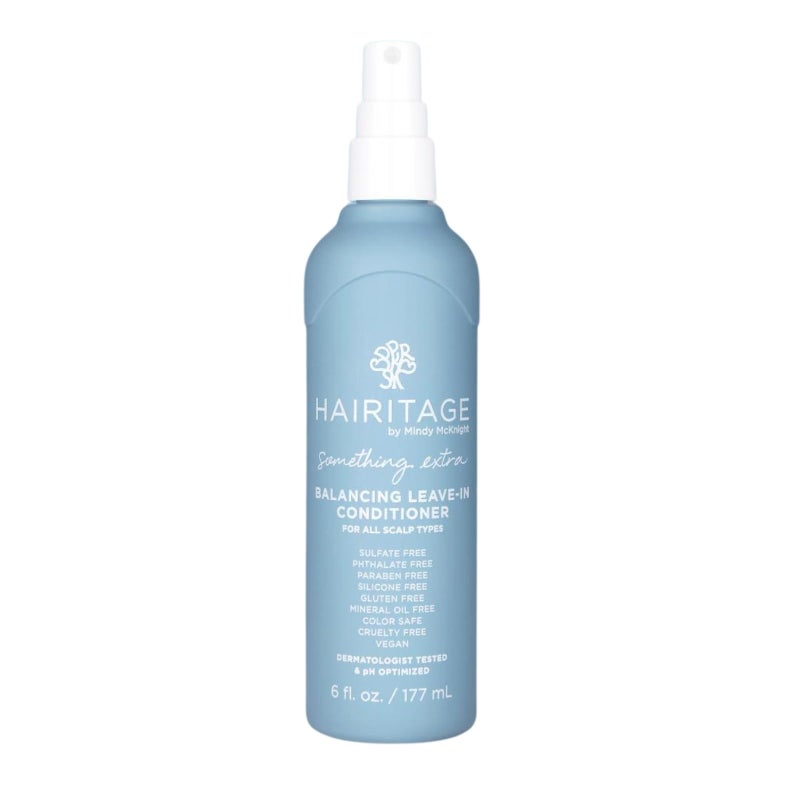 Hairitage Something Extra Anti Dandruff Balancing Leave-in Conditioner - Conditions + Calms Scalp - Nourishes + Moisturizes Hair - Improves Hair Elasticity + Manageability, 6 Fl Oz - Image 1