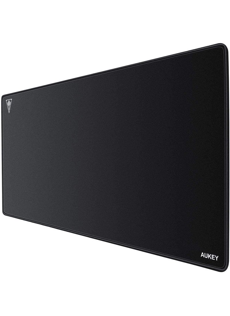 Gaming Mouse Pad Large XL (900 X 400 X 4 MM) Thick Extended Mouse Mat Non-Slip Spill-Resistant Desk Pad with Special-Textured Surface, Anti-Fray Stitched Edges for Keyboard, PC - Black - pzsku/Z4A74CA980DCAAA54F97FZ/45/_/1731319474/c637d192-98de-47c0-91e3-773788191322