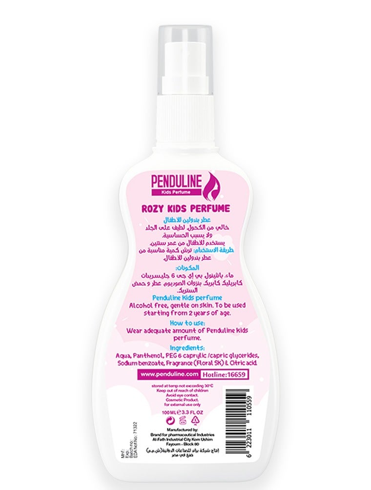Penduline kids perfume for girls (Rozy ) 100 ml - Image 2
