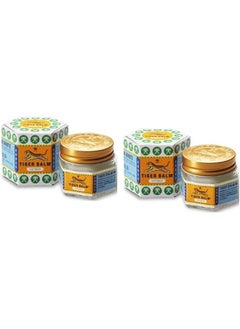 Tiger Balm Tiger Balm White Ointment 19.4G, Pack of 2 