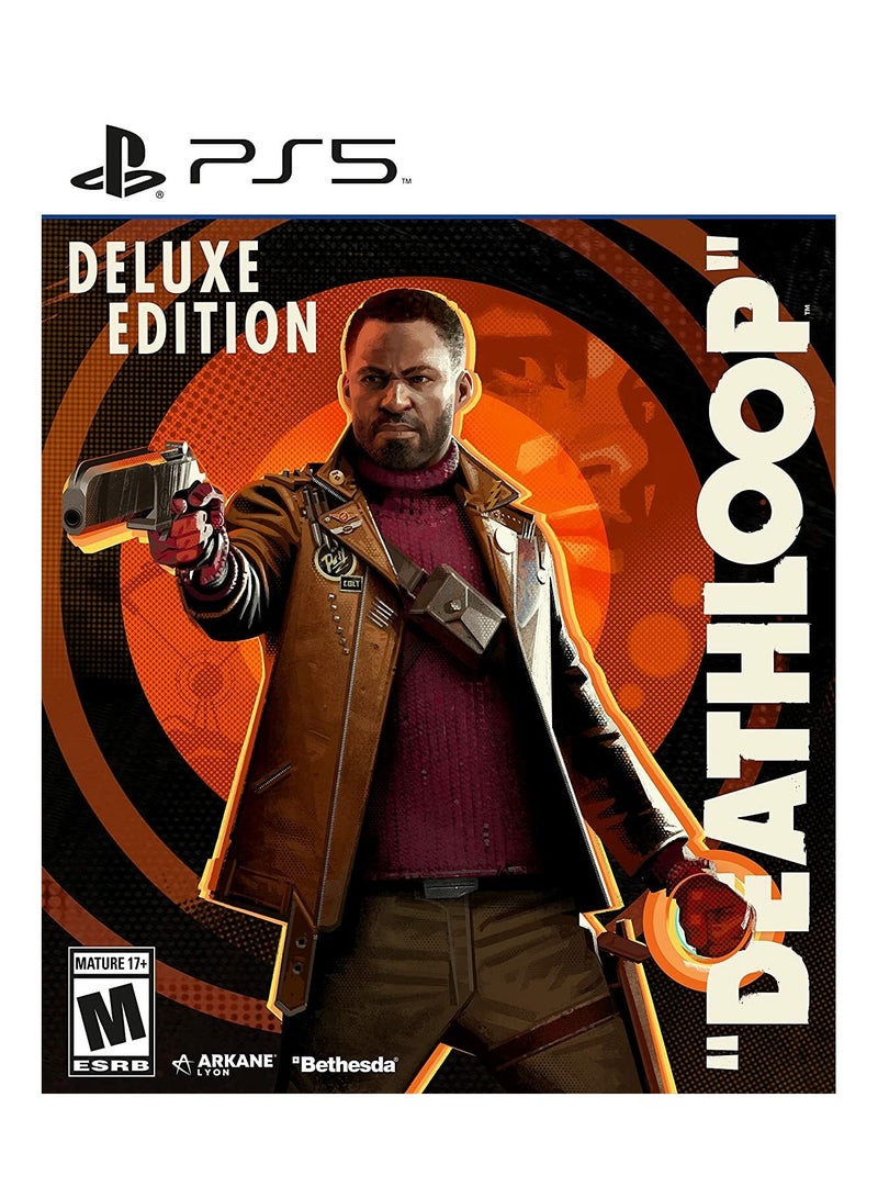 PlayStation Deathloop Deluxe Edition for PS5 - Time-loop Combat Adventure Game  - Image 1