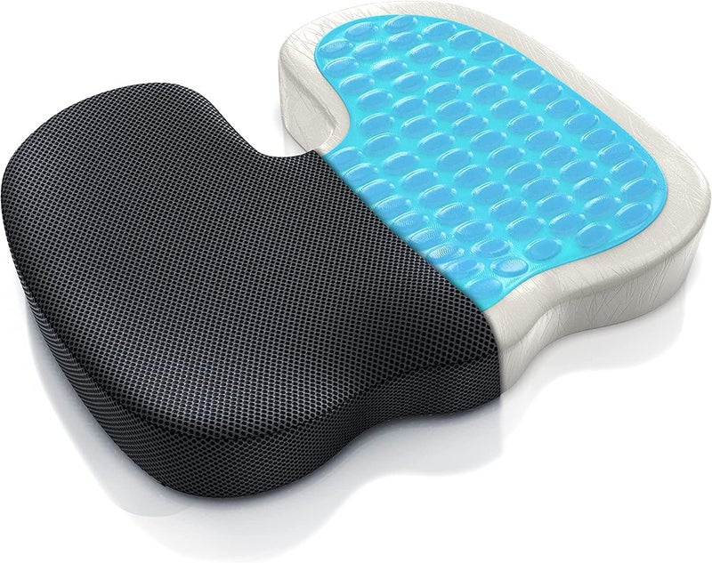 SKY-TOUCH Seat Cushion Pillow - Memory Foam Office Chair Cushion - Seat Cushion For Wheelchair,Gaming Computer And Desk Chair,Car Seat - Image 2