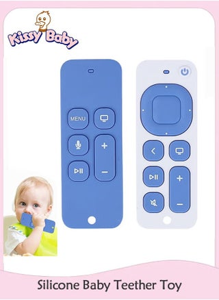 Silicone Baby Teether Toy Chew Toy TV Remote Control Shape, Soft Chew Toy, Teether Sensory Toy for 3 Months+ Toddler - pzsku/Z4A75244D4FBA8393709DZ/45/1750734706/0df81b21-149b-4795-bd94-243ff7d786bc