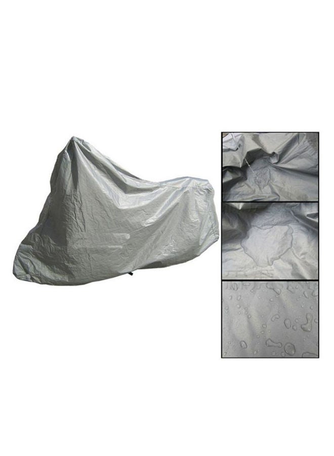 NIBEMINENT Rainproof Sun Protection Peva Single Layer Motorcycle Cover  - Image 2