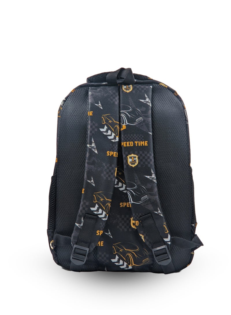 نوزكي حقيبة مدرسية للأطفال مكونة من 3 قطع/مجموعة - مثالية لحقيبة ظهر الطلاب، وحقيبة المدرسة، وحقيبة الأقلام، وصندوق الغداء . 15.5 بوصة - Image 5