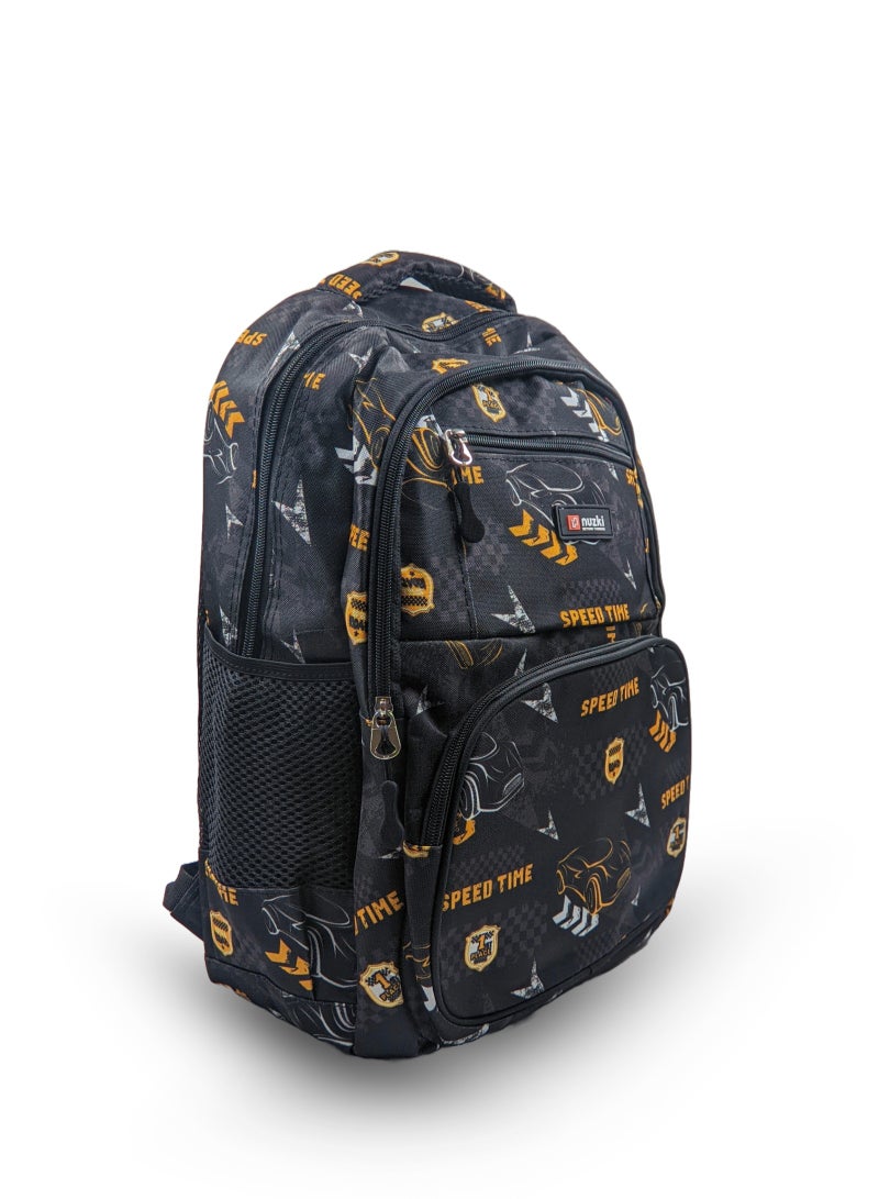 نوزكي حقيبة مدرسية للأطفال مكونة من 3 قطع/مجموعة - مثالية لحقيبة ظهر الطلاب، وحقيبة المدرسة، وحقيبة الأقلام، وصندوق الغداء . 15.5 بوصة - Image 4