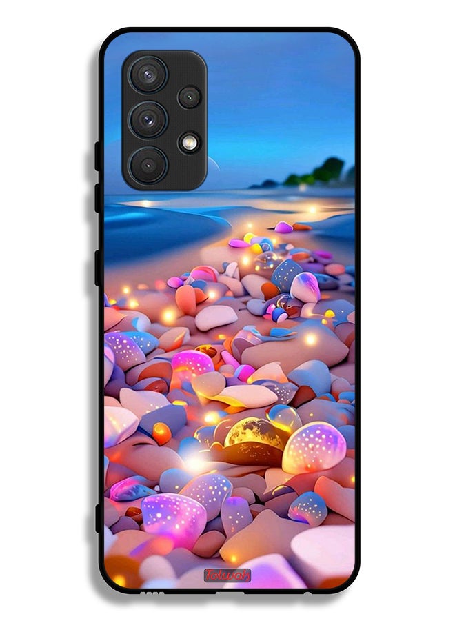 Tolwak غطاء حماية لهاتف Samsung Galaxy A32 4G برسومات حجرية - Image 1