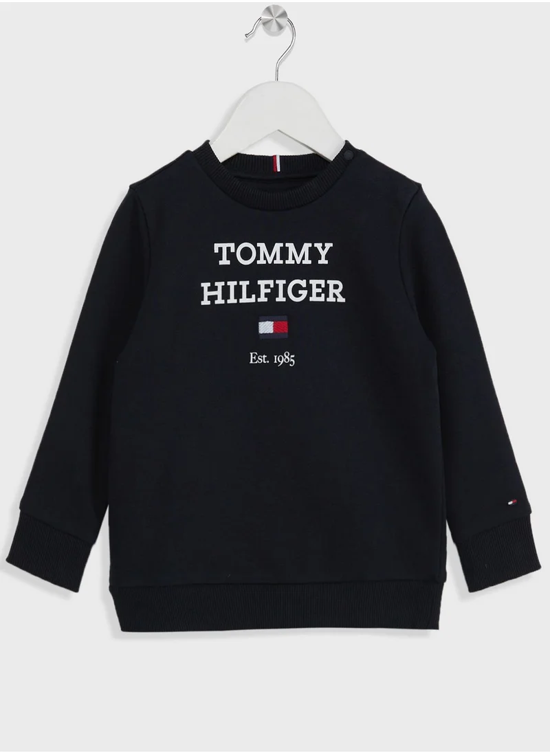 TOMMY HILFIGER Kids Logo Sweatshirt
