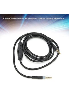 erorex 3.5Mm Male To Male Audio Cord Ofc Copper Wire Volume Control Compatible For Hyper  - Image 3