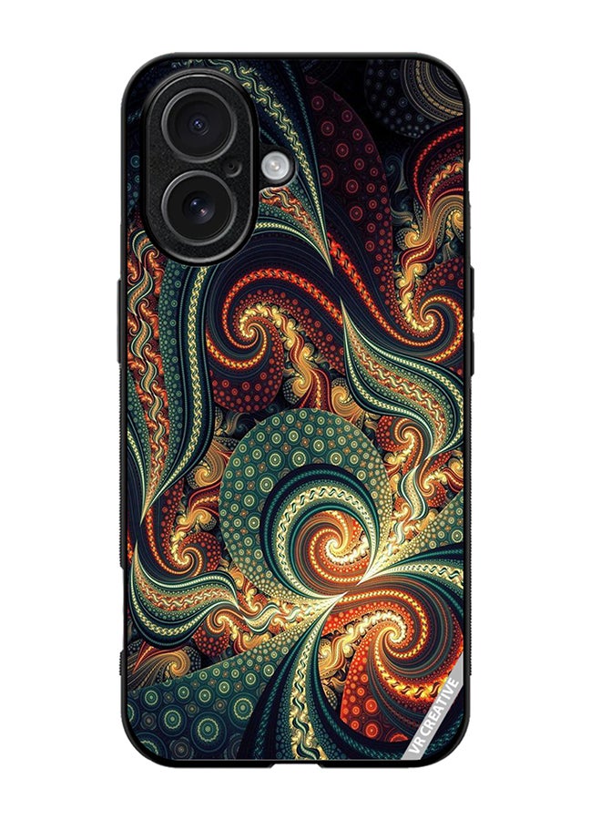 Protective Case Cover For Apple iPhone 17 Pastel Green Design Multicolour
