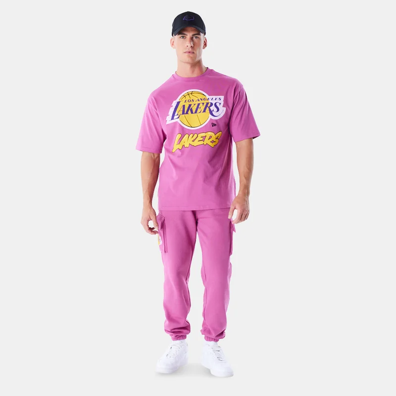NEW ERA Men's NBA Los Angeles Lakers Wordmark T-Shirt
