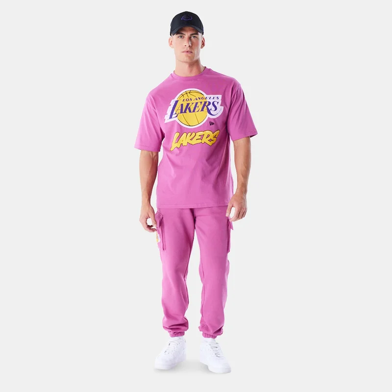 NEW ERA Men's NBA Los Angeles Lakers Wordmark T-Shirt