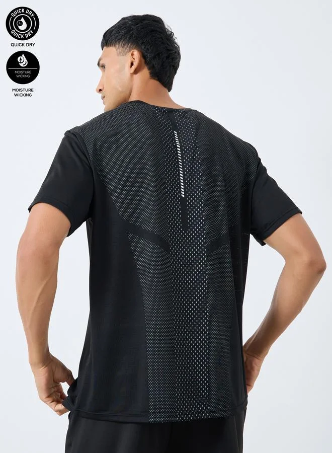 Styli Active Regular Fit Crew Neck Active T-Shirt