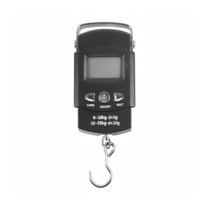 Portable Digital Luggage Scale 50kg with Tape Measure and 10g Precision, Black - Image 3