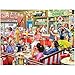 White Mountain 1000 Piece Jigsaw Puzzle 1950s Retro Cafe Puzzles with Large Pieces for Adults and Family 24x30  American Diner - Image 4