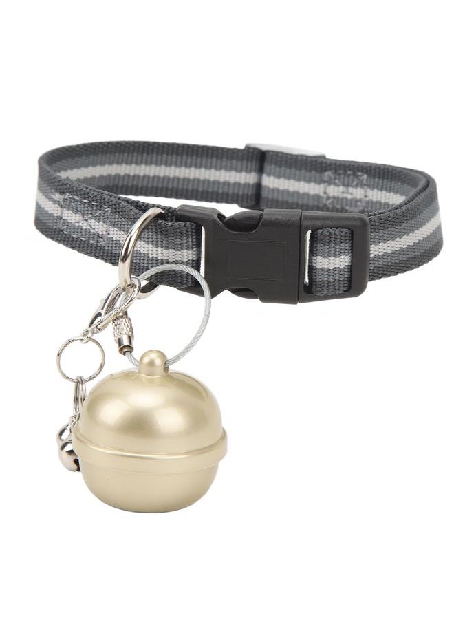 Thoraya - GPS Pets Tracker Collar Waterproof WiFi Bell Pendant Magnetic Charging Location Pet Tracking Collar for Children - Image 1