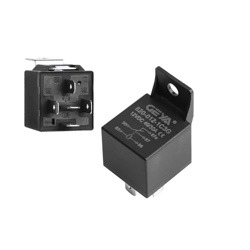 IGOYE 2PCS Car Relays 12V 3040AMP 5 Pin MultiPurpose Relay Heavy Duty Relay for Automotive Boat Truck MotorcyclePack of 2 - Image 1